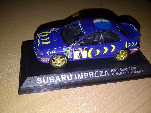 RALLY CAR COLLECTION 1:43: SUBARU IMPREZA RAC RALLY 1995