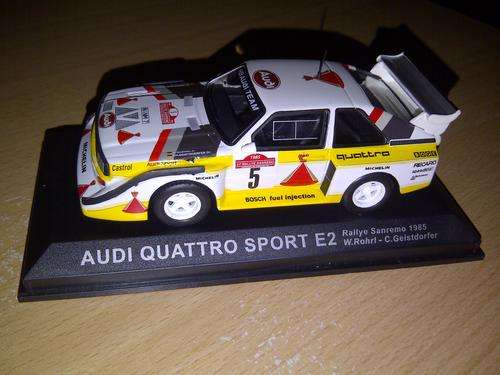 RALLY CAR COLLECTION 1:43: AUDI QUATTRO SPORT E2 RALLYE SANREMO 1985