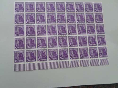 GERMANY MINT CONTROL BLOCKS DEUTSCHE POST C/V R2800 PLUS SEE PICS!!!!!!!!