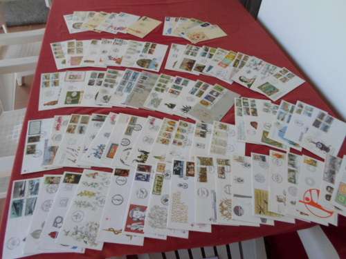 73 X RSA,CISCEI,SWA AND BOPHUTHASTWANA FDC`S FOR THE LOT SEE PICS!!!!