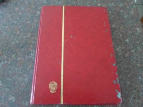 LARGE ALBUM 16 FULL PAGES MIXED WORLD STAMPS SEE PICS!!!!