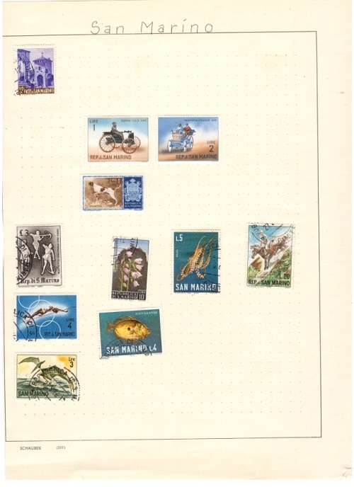 SAN MARINO USED STAMPS SEE PICS!!!