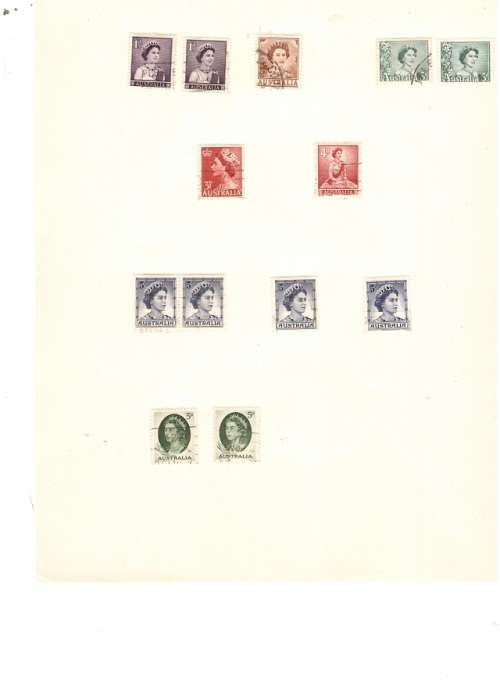 AUSTRALIA USED STAMPS SEE PICS!!!