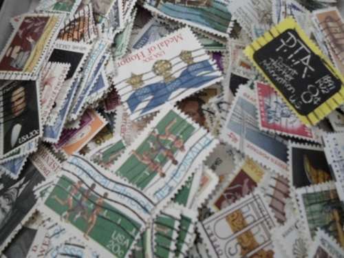 1000 X  UNITED STATES OF AMERICA USED STAMPS OFF PAPER SEE PICS!!!