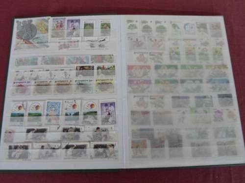 ALBUM SIGAPORE AND THAILAND PLUS SOME BIRD USED STAMPS SEE PICS!!!