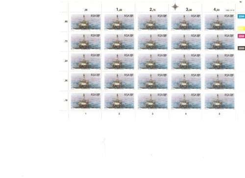 RSA 6 X 25 CONTROL BLOCKS MINT SEE PICS!!!