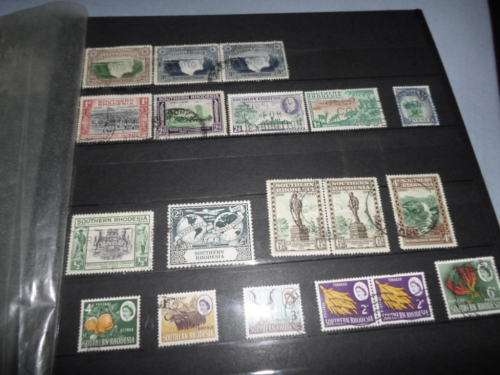 LARGE ALBUM RHODESIA AND SA HOMELAND STAMPS SEE PICS!!!!