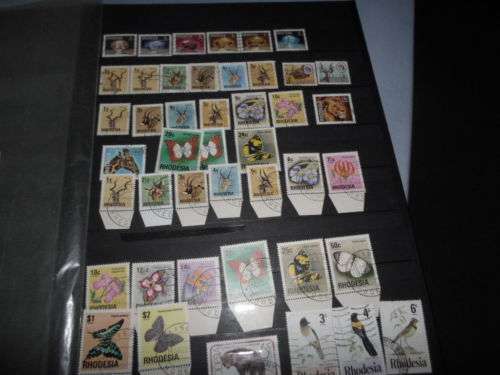 LARGE ALBUM RHODESIA AND SA HOMELAND STAMPS SEE PICS!!!!