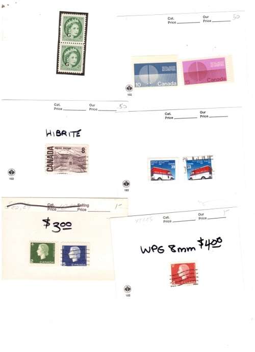 10 X CANADA STAMPS SEE PICS!!!!