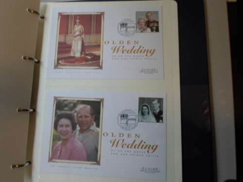 THE ROYAL FAMILY GB LIMITED ALBUM WITH CERTIFICATE 16 PAGES MINT SETS AND FDCS SEE PICS!!!
