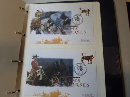 THE ROYAL FAMILY GB LIMITED ALBUM WITH CERTIFICATE 16 PAGES MINT SETS AND FDCS SEE PICS!!!