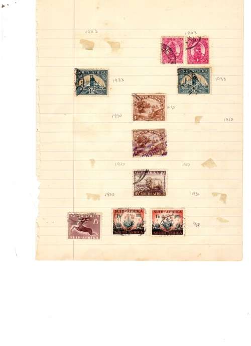 SOUTH AFRICA UNION 116 USED STAMPS SEE PICS!!!