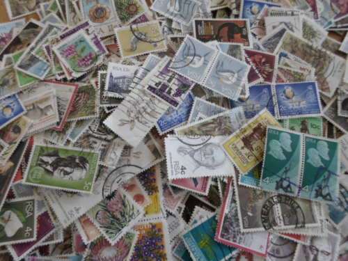 REPUBLIC OF SOUTH AFRICA 1000 X USED STAMPS OFF PAPER SEE PICS!!!