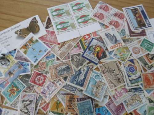 500 X WORLD USED AND MINT STAMPS SEE PICKS!!!