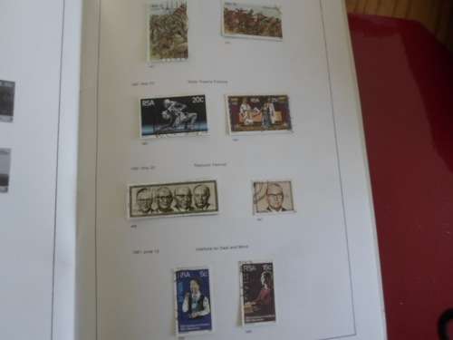 SOUTH AFRICA THE ILLUSTRATED STAMP ALBUM ONLY SOME PAGES SCANNED 1910-1982 SEE PICKS!!!