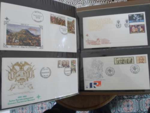 LARGE FILE 90 X REPUBLIC OF SOUTH AFRICA FDC`S NOT ALL PAGES SCANNED SEE PICS