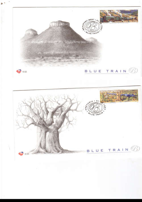 35 X RSA FIRST DAY COVERS SOME HIGH VALUES MINT CONDITION SEE PIS