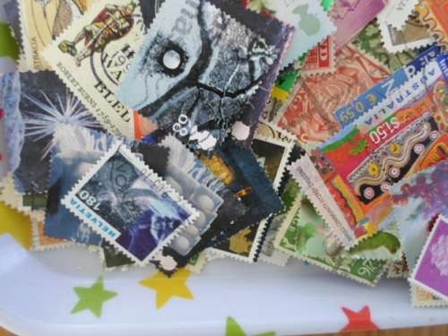 1000 X WORLD STAMPS OFF PAPER BARGAIN LOT SEE PICS