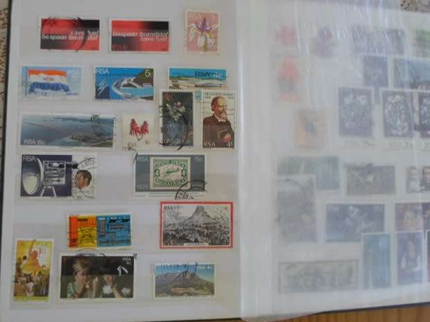 SMALL ALBUM RSA USED STAMPS VERY NEAT SEE PICS