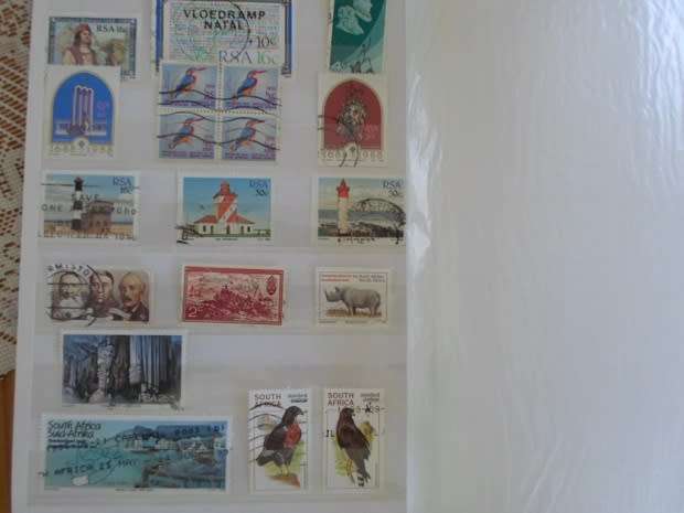 SMALL ALBUM RSA USED STAMPS VERY NEAT SEE PICS