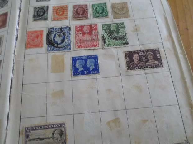 ALBUM MIXED WORLD STAMPS ONLY SOME PAGES SCANNED SOME HIGH VALUES SEE PICS