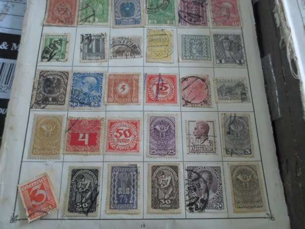 ALBUM MIXED WORLD STAMPS ONLY SOME PAGES SCANNED SOME HIGH VALUES SEE PICS