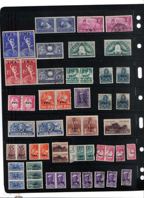 SWA FANTASTIC COLLECTION OF STAMPS GOOD VALUES SEE PICS!!!!!!!!!!!!