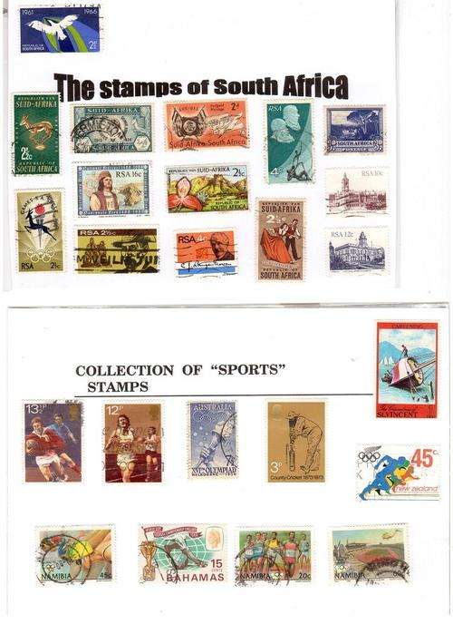 7 X SETS VARIOUS WORLD STAMPS SEE PICS!!!!!!!!!!!!!