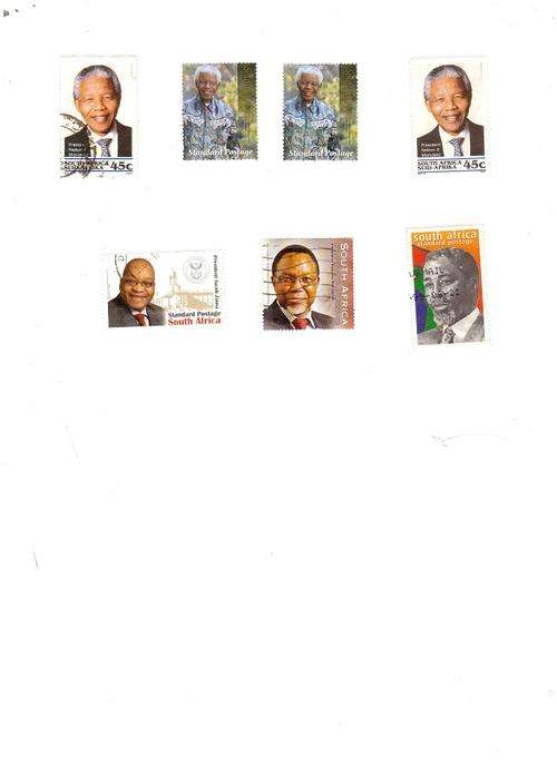 MANDELA,MBEKI,ZUMA ( POSTAGE ONLY R 10 ) SEE PICS