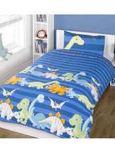 Dinosaurs singld duvet cover set