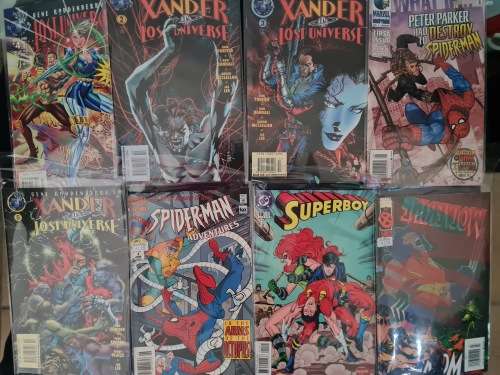 Variety Comic books in good to mint condition Marvel, DC and other independent publishers