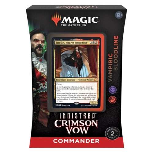 Magic the Gathering (MTG) Innistrad Crimson Vow Commander Deck - Vampiric Bloodline