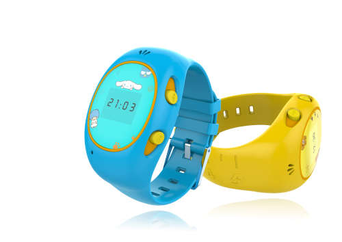 KIDS GPS PHONE WATCH LED TODDLER Q520/H1 YELLOW