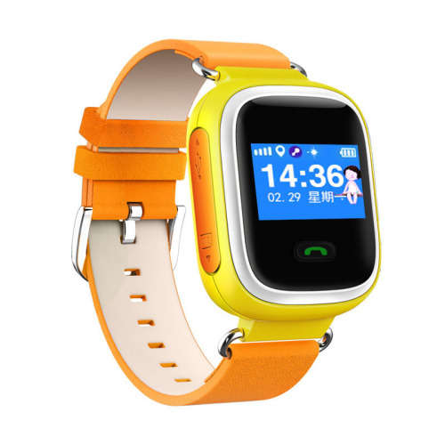 KIDS GPS PHONE WATCH 1.0 INCH COLOUR SCREEN Q523 YELLOW