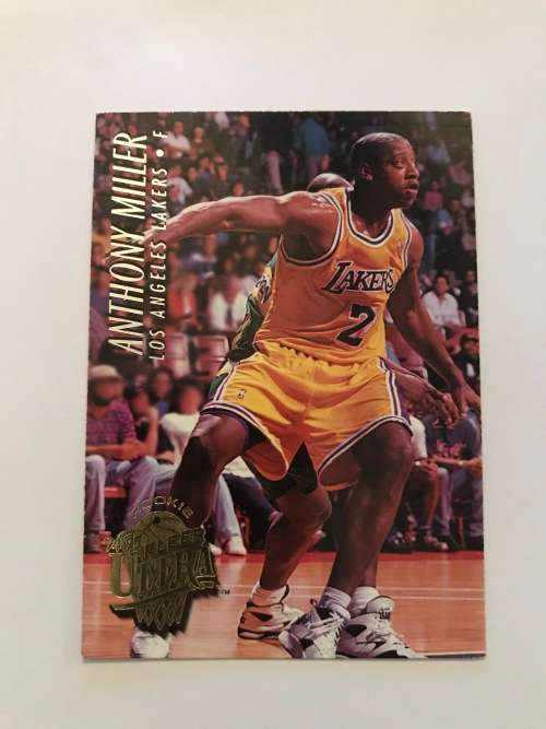 1995 Fleer Ultra Anthony Miller Rookie Card #274 NBA Basketball Card