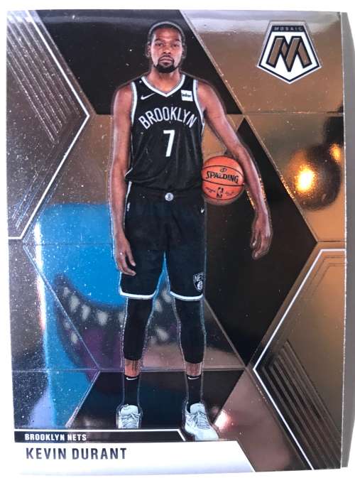 2019-2020 Panini Mosaic Kevin Durant #1
