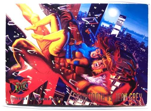 1995 Fleer Ultra X-Men Sabertooth Vs Jean Grey #138