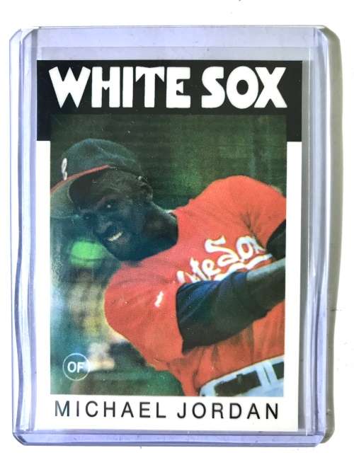 1996 Topps Baseball Design MICHAEL JORDAN Baseball Rookie RC Chicago White Sox