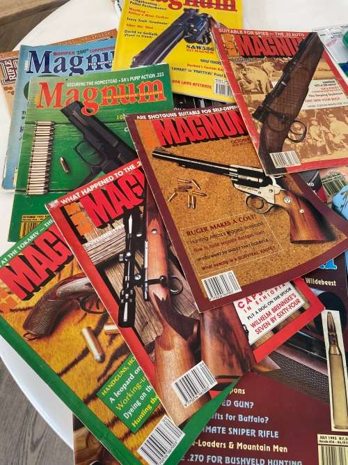Wholsale Lot - Gun, Rifle, Magnum & Man Magazines