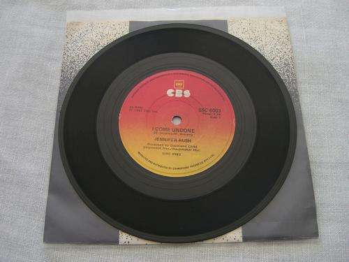 Jennifer Rush - I Come Undone / Search The Sky (7") (VG+) (Generic Cover)