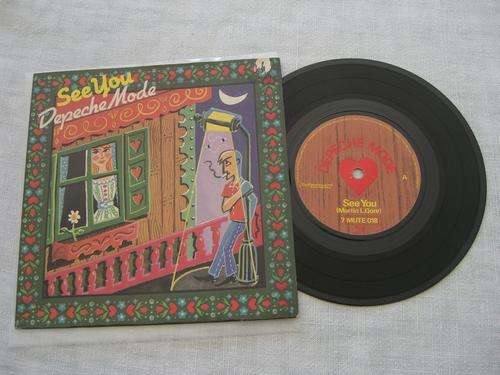 Depeche Mode - See You / Now, This Is Fun (7") (VG+) (VG)