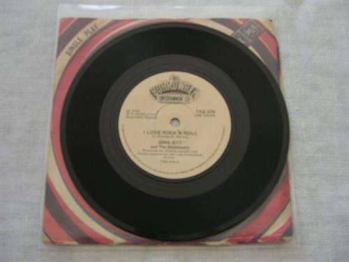 Joan Jett - I Love Rock'n Roll / Crimson and Clover (7") (VG) (Generic Cover)