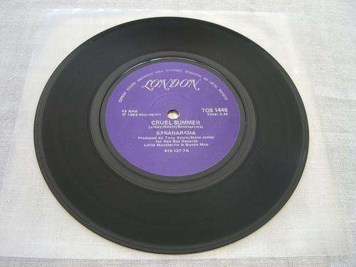 Bananarama - Cruel Summer (7") (VG) (No Cover)