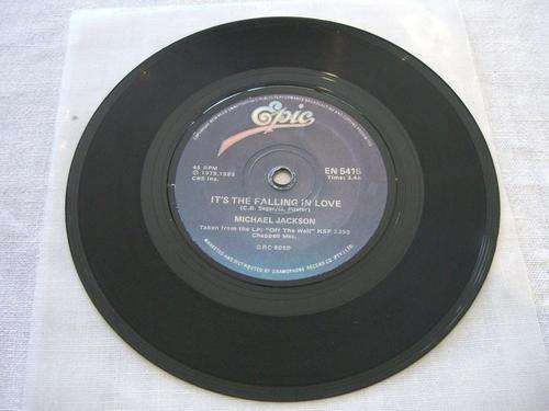 Michael Jackson - Billie Jean / It's The Falling In Love (7") (VG) (No Cover)