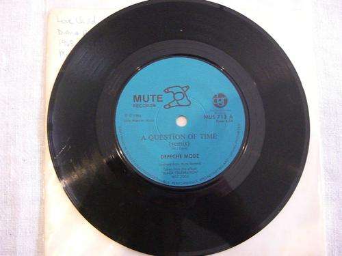 Depeche Mode - A Question Of Time / Black Celebration (7") (F) (Generic Cover)