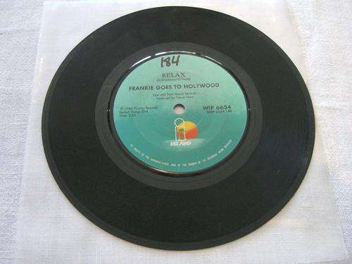 Frankie Goes To Holywood - Relax / One September Morning (7") (G) (No Cover)