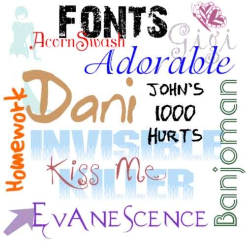 The Ultimate "FONT" Collection - Over 50 000 different fonts