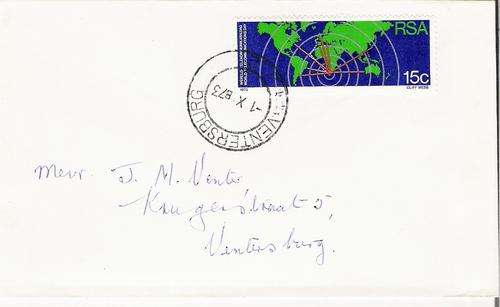 Cover World Telecommuniction day Canceled on the day of Issue