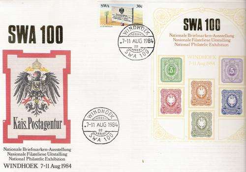SWA 100 National Philatelic Exhibition