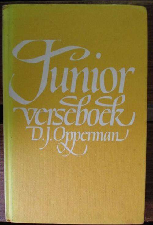 Junior verseboek - D J Opperman